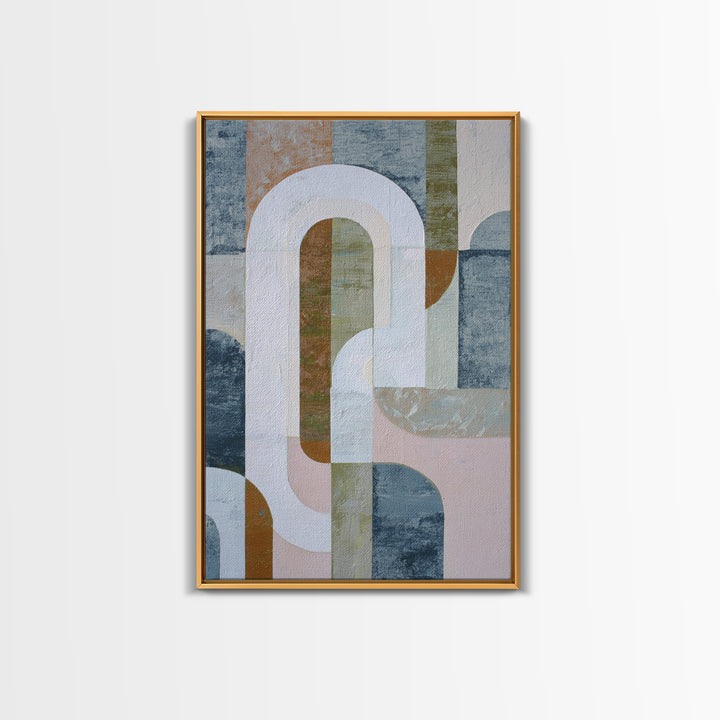Warm Abstract Arches Canvas Print, Guest Bedroom Art, Bedroom Prints, Bedroom Decor, Fine Art, Guest, Minimalist Decor, GBA-2x3-11