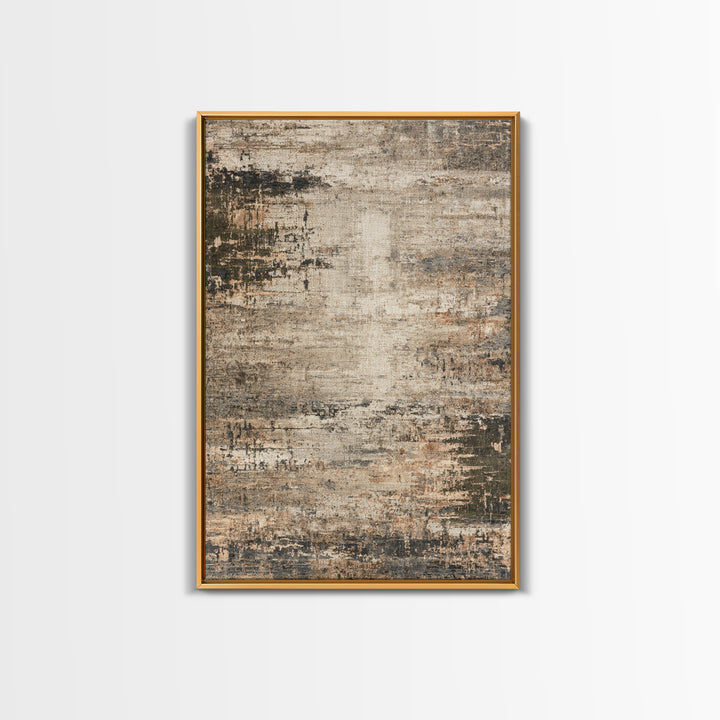 Abstract Woven Texture Framed Canvas Print, Guest Bedroom Art, Textured Painting, Bedroom Decor, Fine Art, Guest, GBA-2x3-46