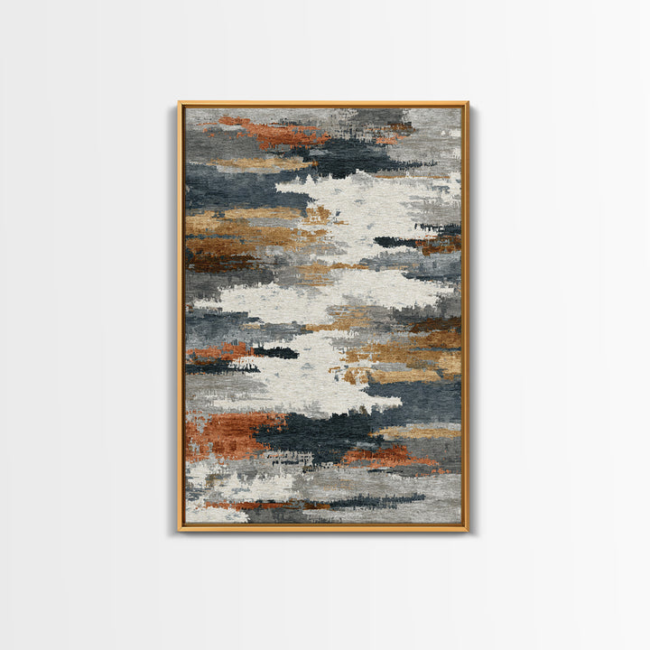 Abstract Woven Texture Canvas Print, Guest Bedroom Art, Poster, Bedroom Decor, Guest, Farmhouse Decor, Living Room Decor, GBA-2x3-70