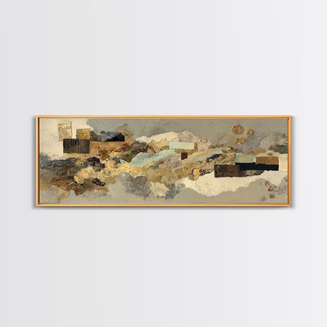 Abstract Woven Texture Canvas Print, Guest Bedroom Art, Cat Wall Art, Bedroom Decor, Abstract Art, Guest, Fine Art Print, GBA-3x1-6