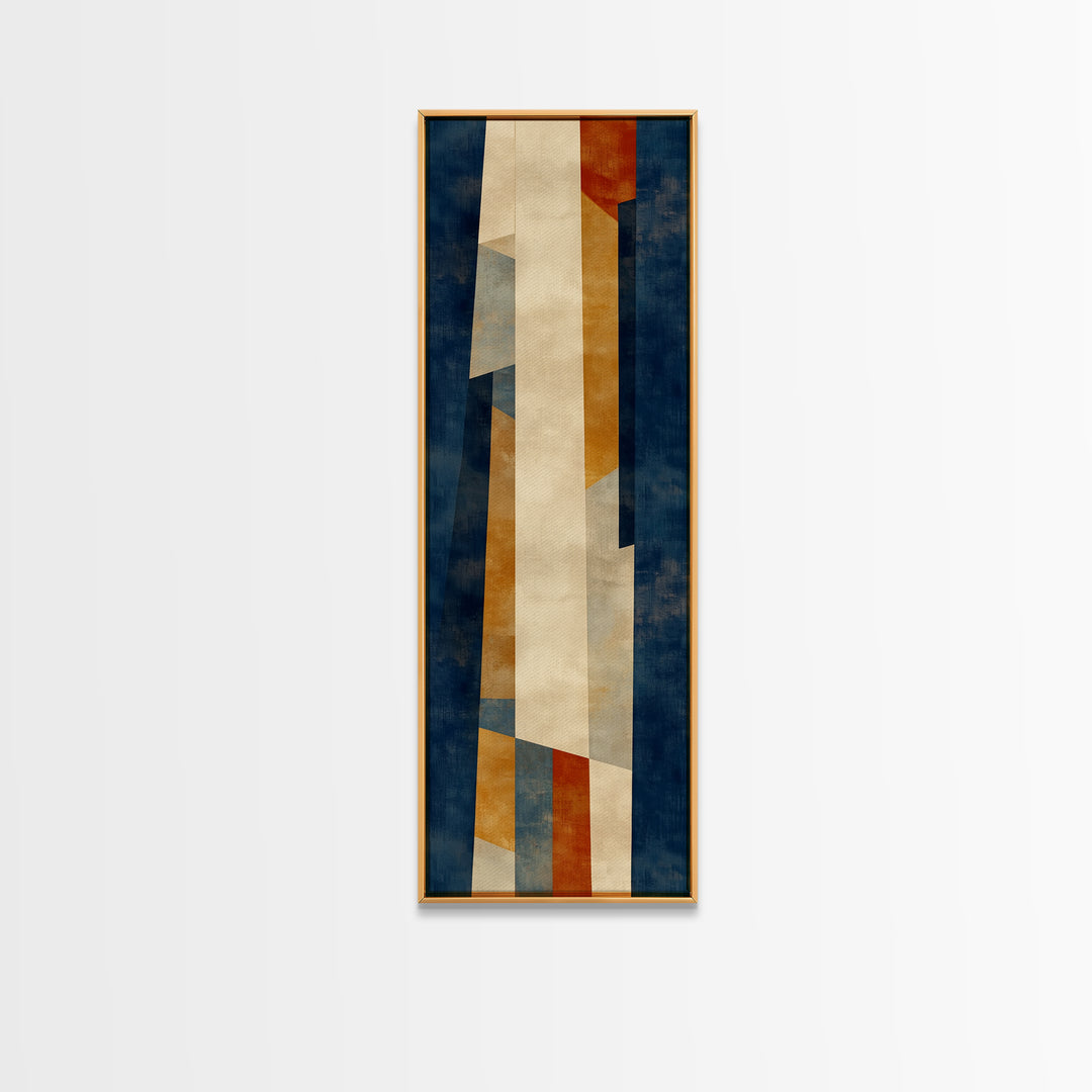 Earthy Plaster Texture Abstract Canvas Print, General Fine Art, Canvas Wall Art, Living Room Decor, Fine Art, GEN-1x3-51