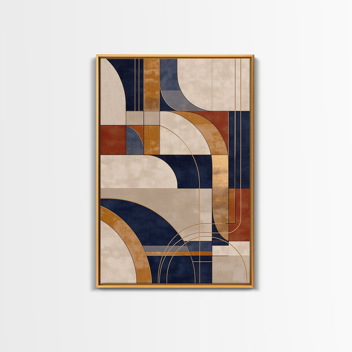Earthy Plaster Texture Abstract Canvas Print, General Fine Art, Painting, Living Room Decor, Abstract Art, Oil Painting, GEN-2x3-23