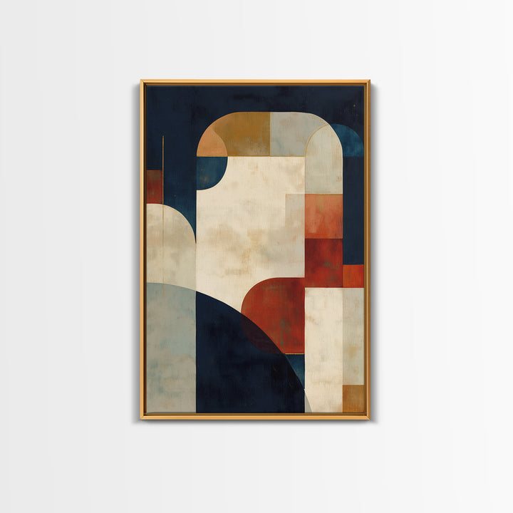Earthy Plaster Texture Abstract Canvas Print, General Fine Art, Bedroom Decor, Living Room Decor, Abstract Art, GEN-2x3-95