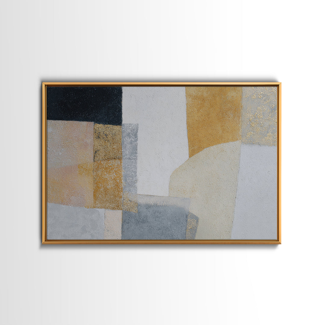 Earthy Plaster Texture Abstract Canvas Print, General Fine Art, Print, Living Room Decor, Abstract Art, Art Deco, GEN-3x2-67
