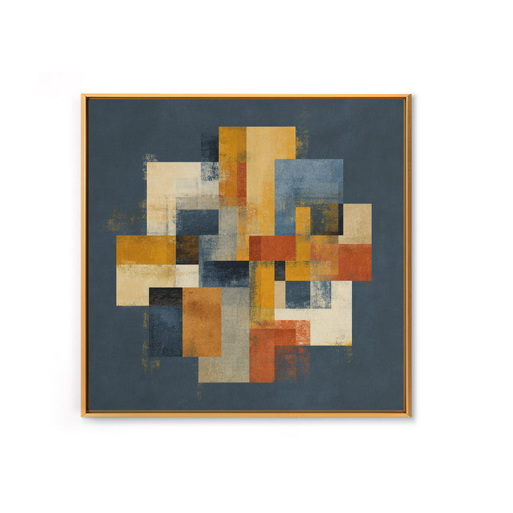 Domino Tiles Arranged Framed Canvas Print, Game Room Art, Textured Painting, Game Room Decor, Fine Art, Play, New Home Gift, GRA-1x1-88