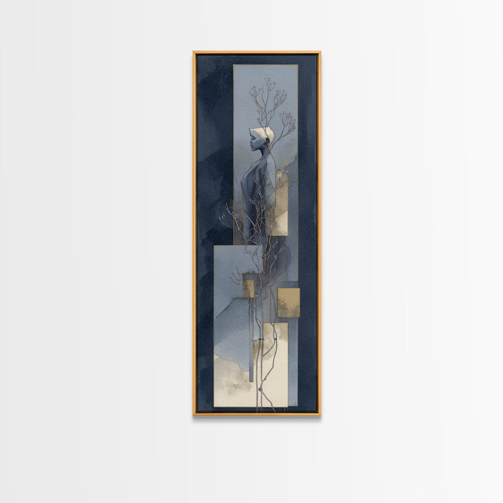 Controller Cable Forming a Playful Line Drawing Canvas Print, Game Room Art, Bedroom Wall Art, Game Room Decor, Fine Art, Play, GRA-1x3-11