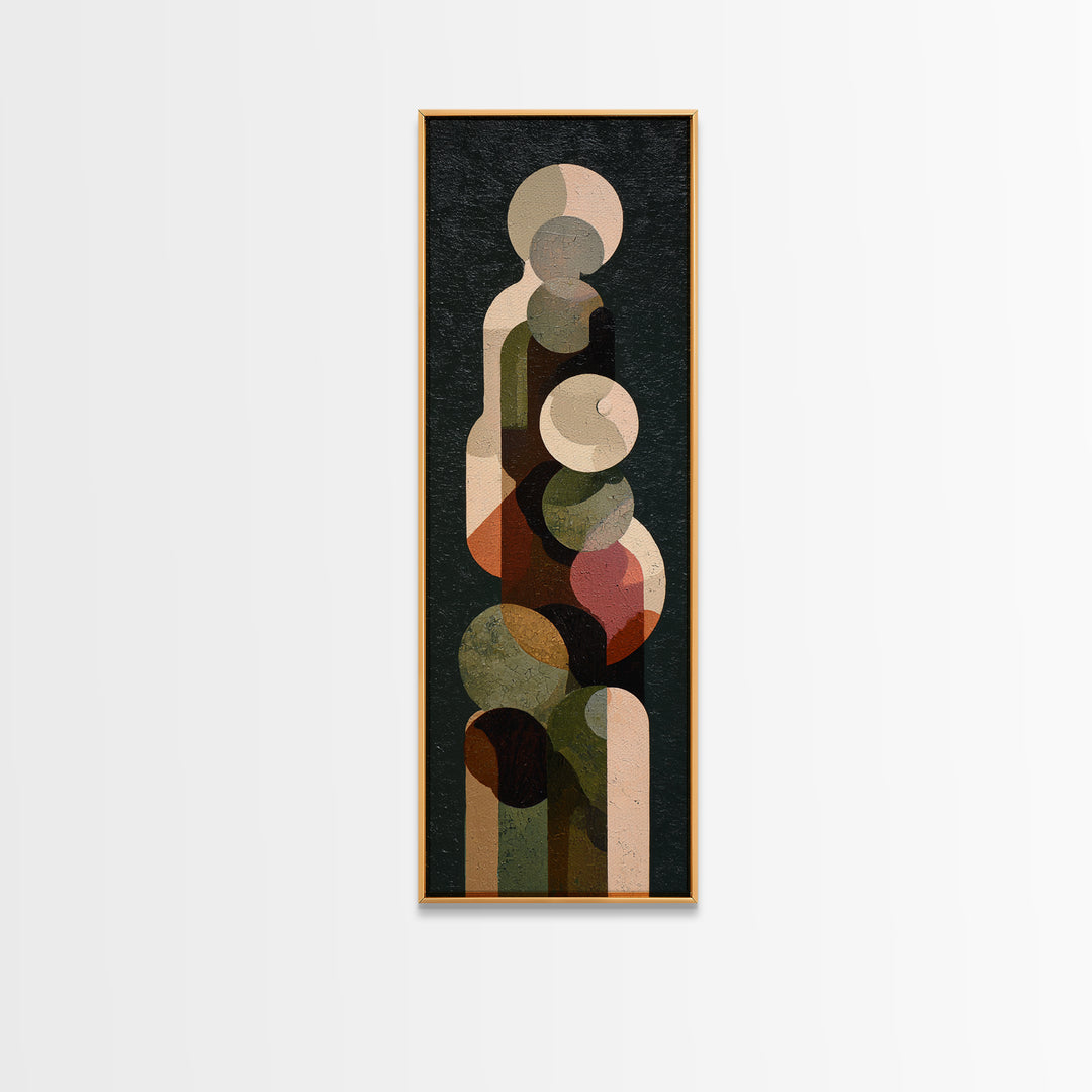Air Hockey Puck Canvas Print, Game Room Art, Whimsical Wall Art, Game Room Decor, Fine Art, Play, Minimalist Decor, GRA-1x3-78