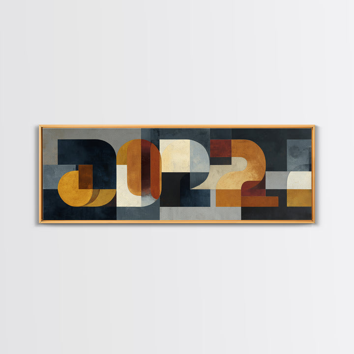 Scoreboard Numbers as Abstract Design Canvas Print, Game Room Art, Living Room Art, Game Room Decor, Play, Neutral Decor, GRA-3x1-16