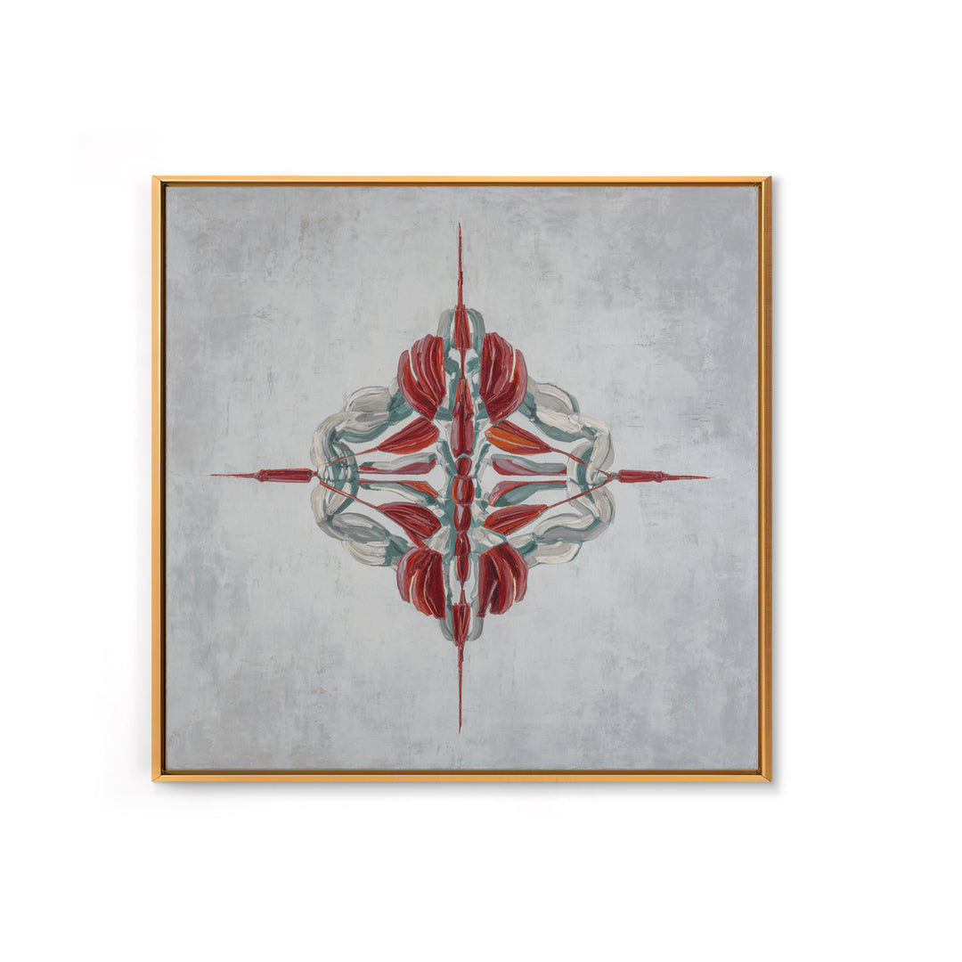 Abstract Muscle Anatomy Framed Canvas Print, Gym Art, Fine Art Print, Gym Decor, Abstract Art, Strength, Wall Decor, GYM-1x1-80