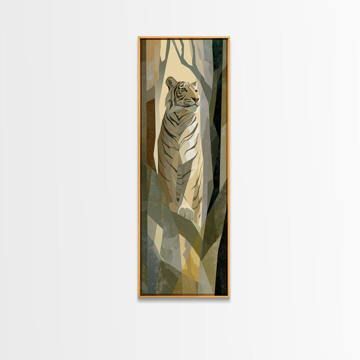Cross Training Rope Wave Abstraction Framed Canvas Print, Gym Art, Minimalist Decor, Gym Decor, Abstract Art, Strength, GYM-1x3-8