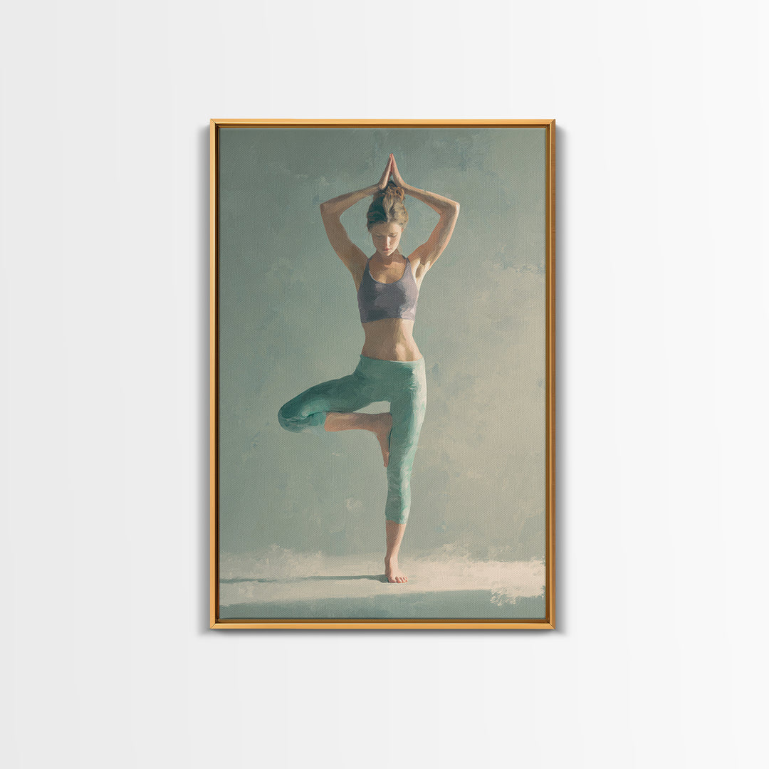 Eagle Soaring as Motivation Symbol Framed Canvas Print, Gym Art, Speakeasy Art, Gym Decor, Oil Painting, Strength, GYM-2x3-8