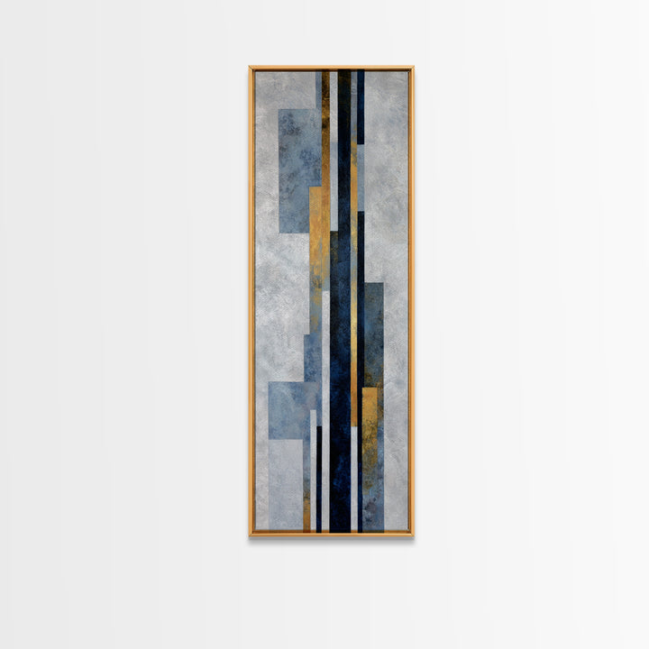 City Map Abstract Lines Without Readable Labels Canvas Print, Hotel Art, Wall Art, Hotel Decor, Abstract Art, Boutique, HOT-1x3-12