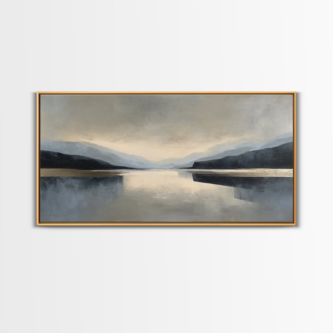 Minimal Sculpture Shapes Canvas Print, Hotel Art, Wall Art, Hotel Decor, Abstract Art, Boutique, Framed Art, Wood Wall Art, HOT-2x1-32