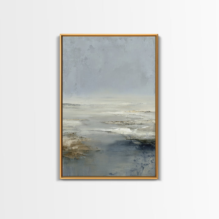 Luxury Monochrome Landscape Canvas Print, Hotel Art, Wall Art, Hotel Decor, Fine Art, Boutique, Abstract Art, Framed Art, HOT-2x3-14