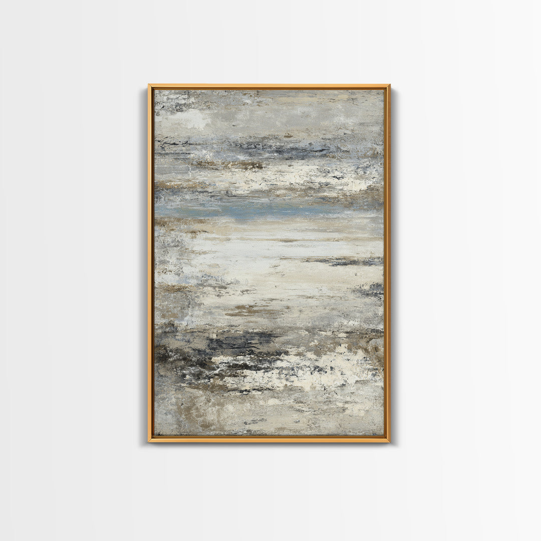 Sophisticated Neutral Abstract Canvas Print, Hotel Art, Mid Century Modern, Hotel Decor, Abstract Art, Boutique, Coastal Decor, HOT-2x3-9