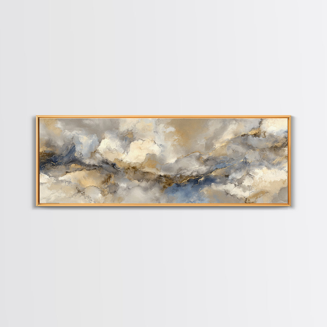 Abstract Marble Texture Canvas Print, Hotel Art, Beach House Decor, Hotel Decor, Abstract Art, Boutique, Contemporary Art, HOT-3x1-11