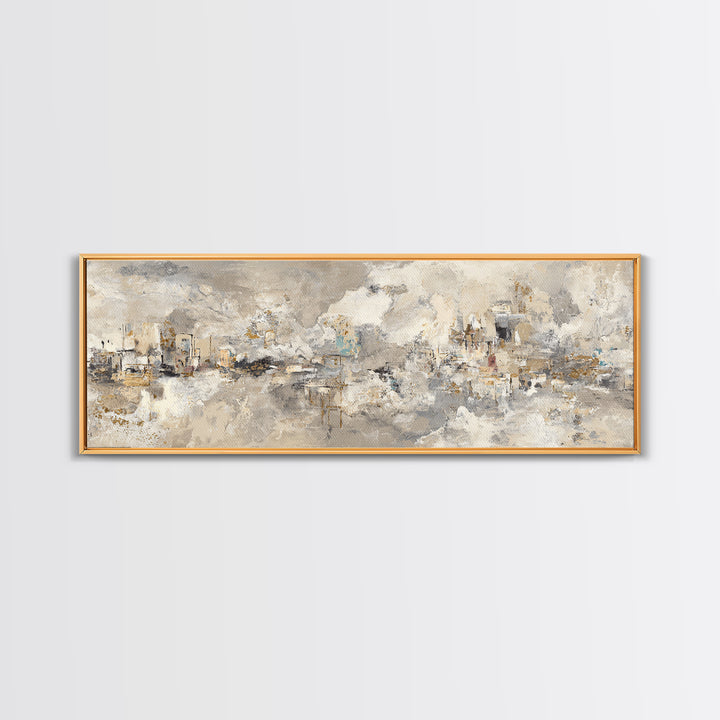 Abstract Marble Texture Canvas Print, Hotel Art, Mid Century Modern, Hotel Decor, Abstract Art, Boutique, Coastal Decor, HOT-3x1-83