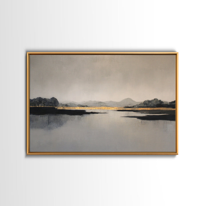 Modern Geometric Composition Framed Canvas Print, Hotel Art, Room Decor, Hotel Decor, Abstract Art, Boutique, Art Print, HOT-3x2-35