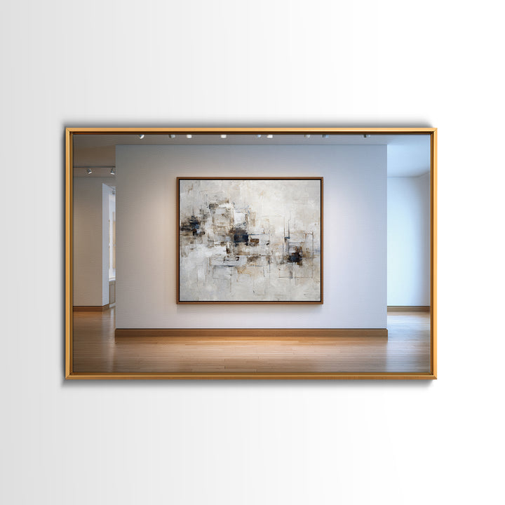 City Map Abstract Lines Without Readable Labels Canvas Print, Hotel Art, Wood Wall Art, Hotel Decor, Abstract Art, Boutique, HOT-3x2-4