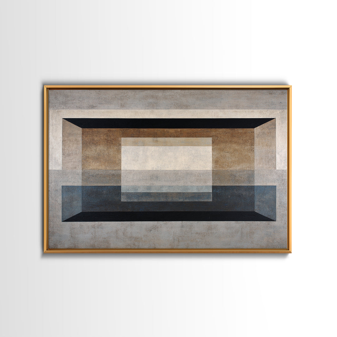 Modern Geometric Composition Canvas Print, Hotel Art, Abstract Art, Hotel Decor, Fine Art, Boutique, Gallery Wall Art, HOT-3x2-83