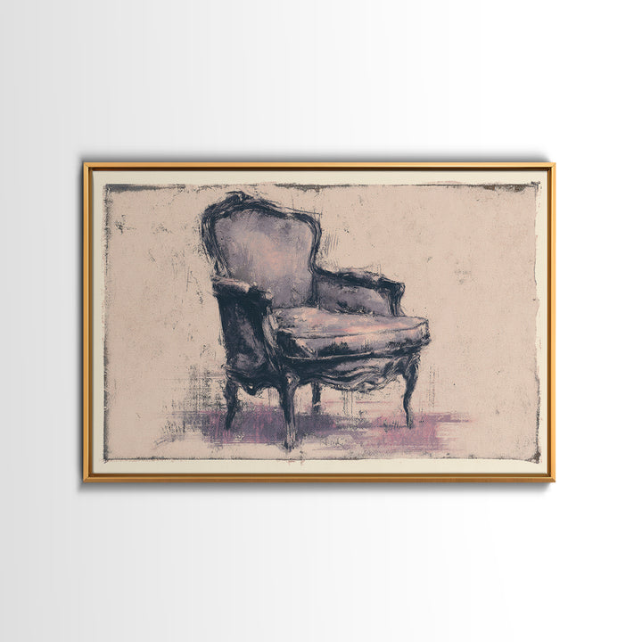 Glamour Face Portrait Canvas Print, Hair Salon Art, Minimalist Wall Art, Living Room Decor, Fine Art, Style, Hair Stylist, HSA-3x2-12