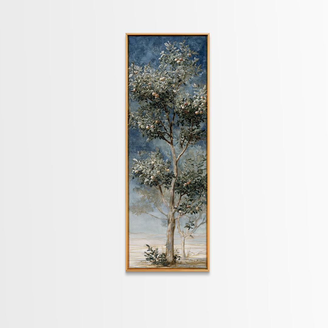 Apple Tree in Summer Orchard Canvas Print, Impressionist Art, Fine Art Print, Living Room Decor, Fine Art, Impression, IMP-1x3-5