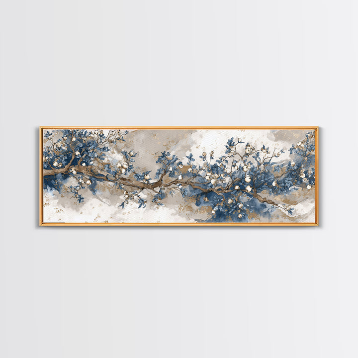 Apple Tree in Summer Orchard Canvas Print, Impressionist Art, Modern Art, Living Room Decor, Impression, Statement Artwork, IMP-3x1-33