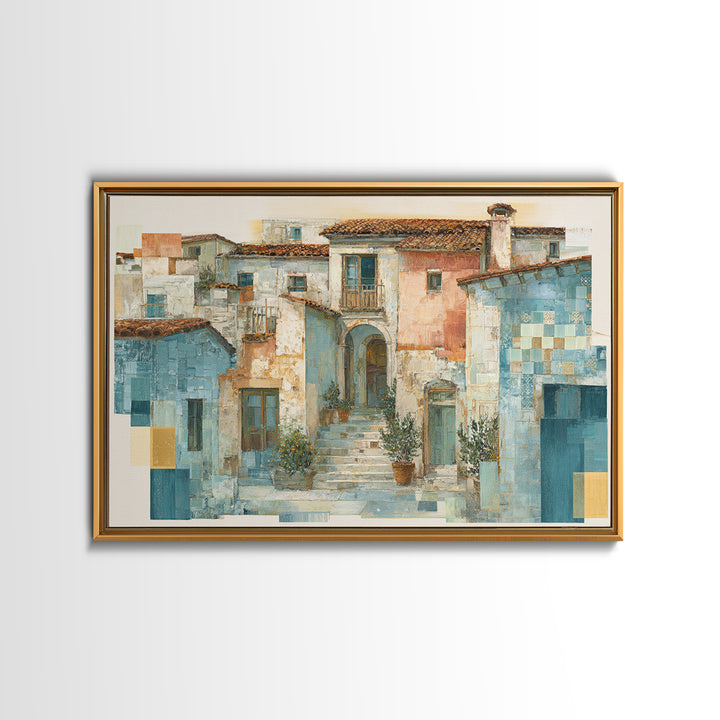 Sunset over Lavender Field Canvas Print, Impressionist Art, Coastal Wall Art, Living Room Decor, Fine Art, Impression, IMP-3x2-42