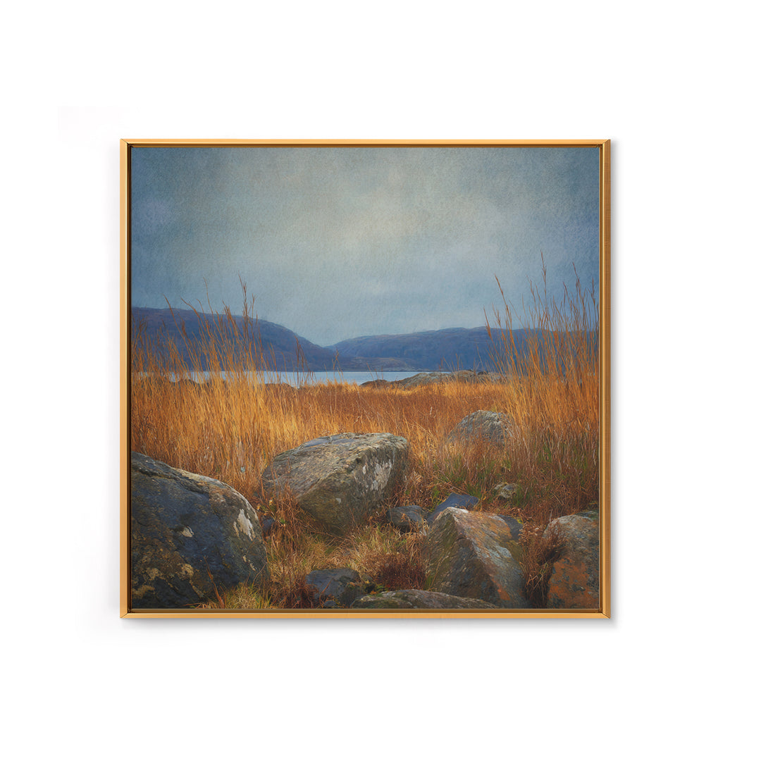 Rocky Scottish Highland Canvas Print, Landscape Art, Gallery Decor, Living Room Decor, Fine Art, Horizon, Wall Art, Home Decor, LAN-1x1-17