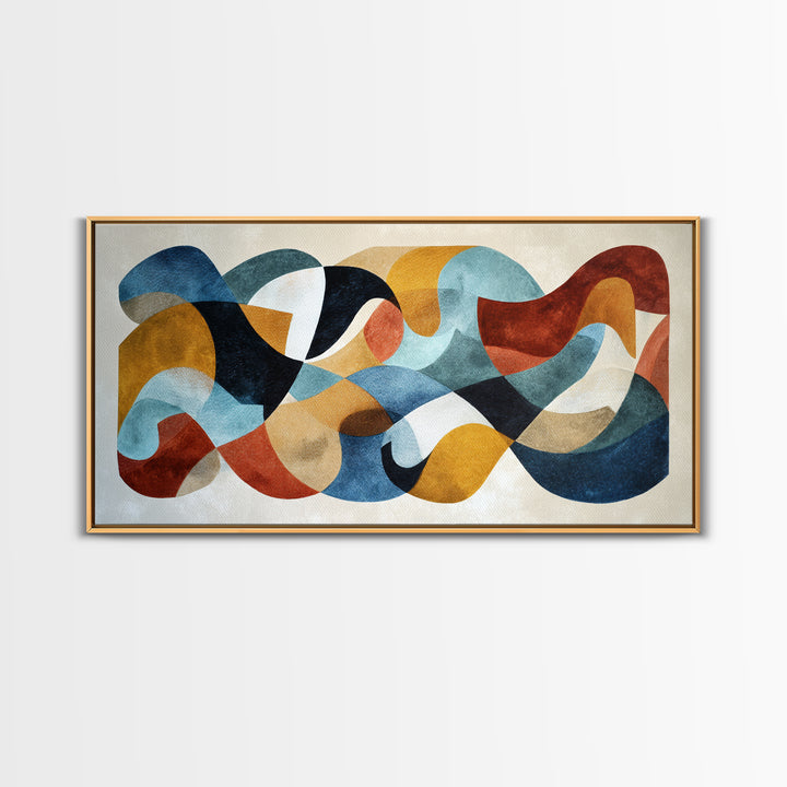 Monoline Cat Stretching Canvas Print, Line Art, Modern Wall Art, Living Room Decor, Abstract Art, Line, Bird Wall Art, LIN-2x1-98
