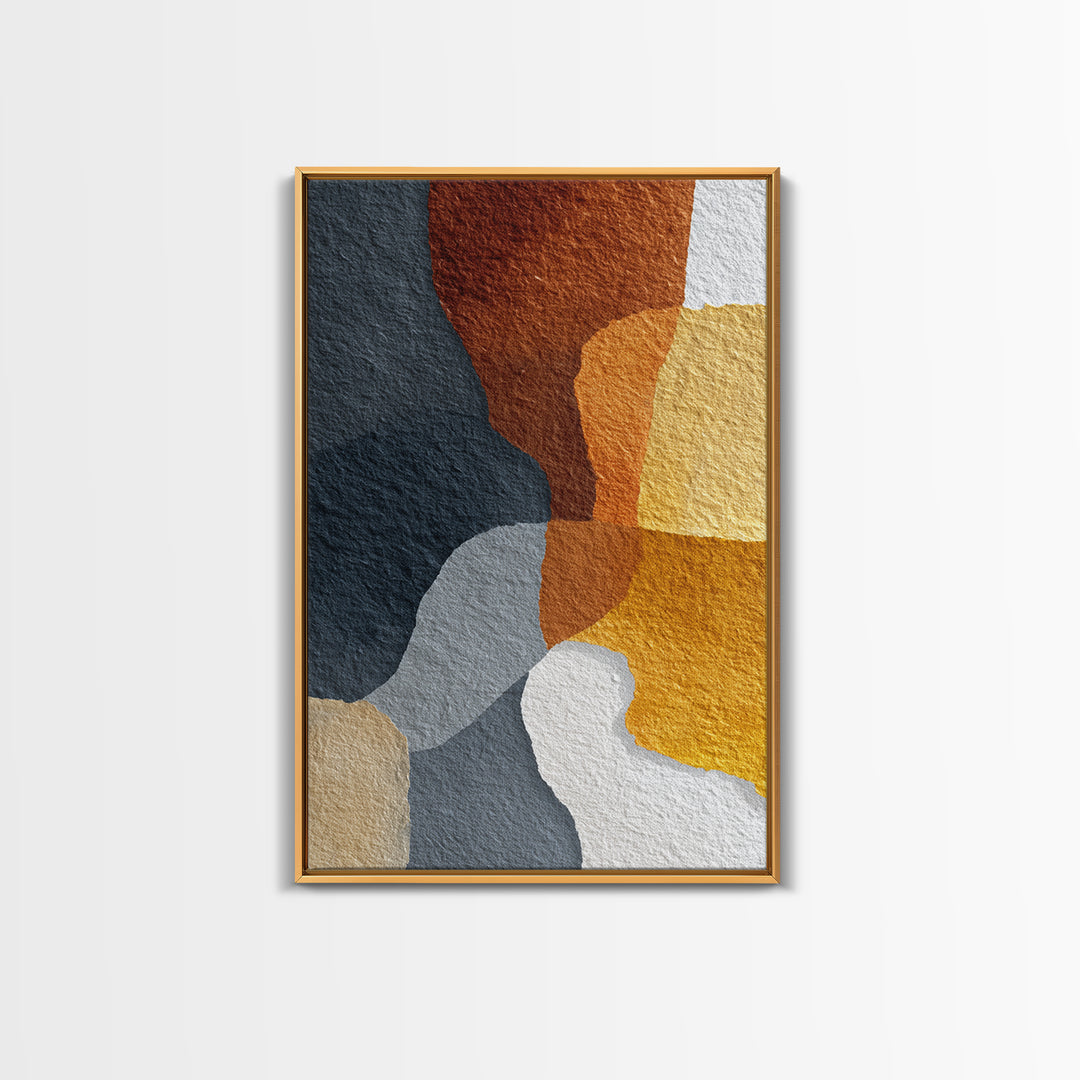 Minimal Nude Figure Framed Canvas Print, Line Art, Modern Art, Living Room Decor, Fine Art, Line, Neutral Decor, Fine Art Print, LIN-2x3-17