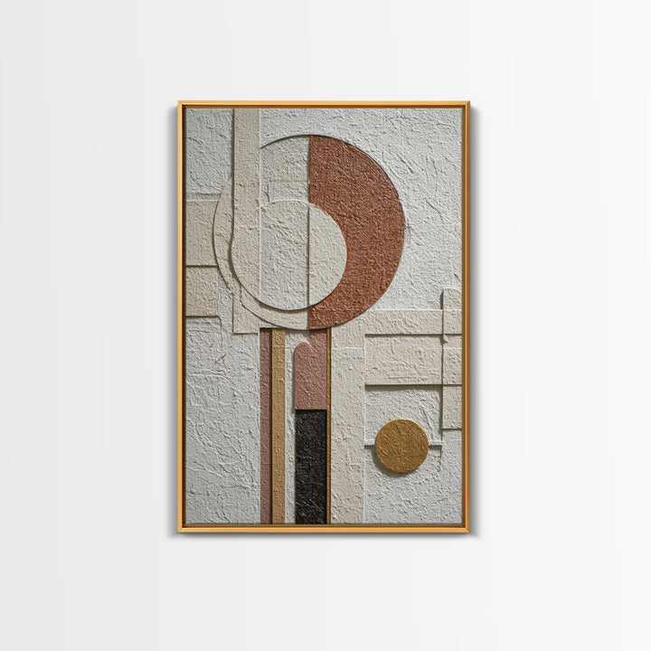 Minimal Nude Figure Framed Canvas Print, Line Art, Modern Art, Living Room Decor, Fine Art, Line, Neutral Decor, Fine Art Print, LIN-2x3-41