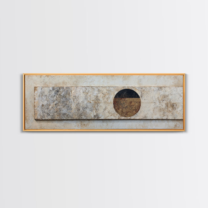 Minimal Eyes and Nose Composition Canvas Print, Line Art, Modern Decor, Living Room Decor, Abstract Art, Line, Contemporary Art, LIN-3x1-6