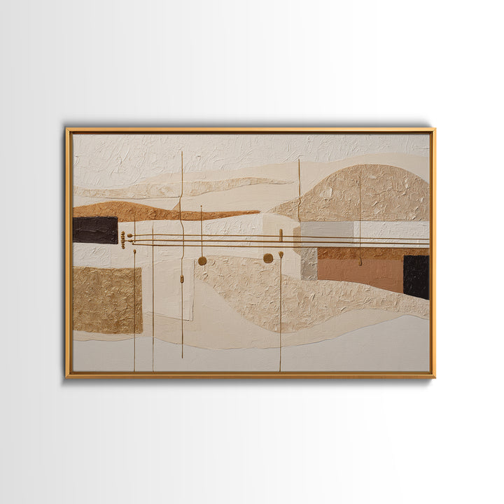 Single Line Violin and Bow Canvas Print, Line Art, Living Room Wall Art, Living Room Decor, Abstract Art, Line, LIN-3x2-75