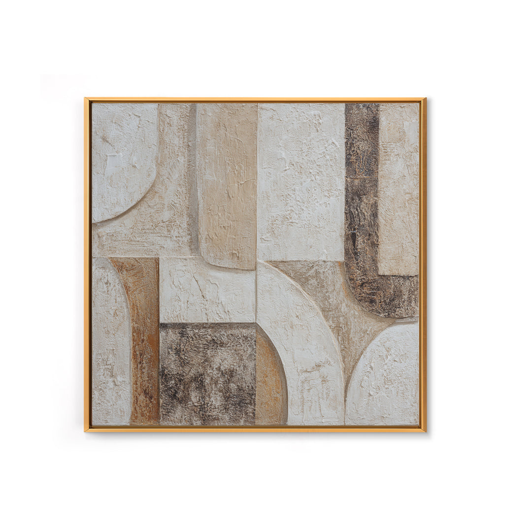 Textured Plaster Abstract Canvas Print, Living Room Art, Fine Art Print, Living Room Decor, Abstract Art, Living, Wall Decor, LIR-1x1-5