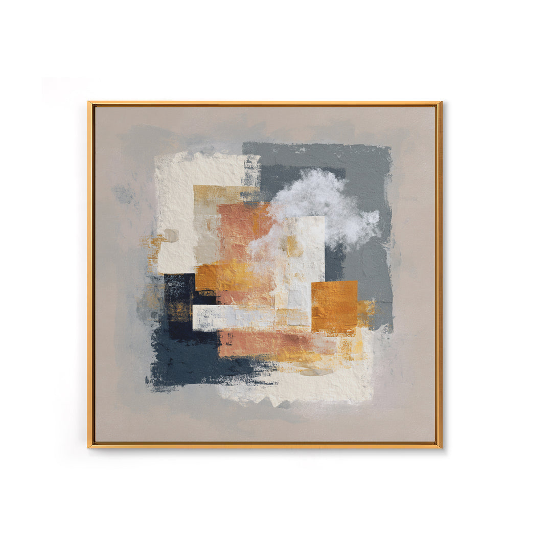 Large Statement Abstract Framed Canvas Print, Living Room Art, Home Decor, Living Room Decor, Abstract Art, Living, LIR-1x1-73