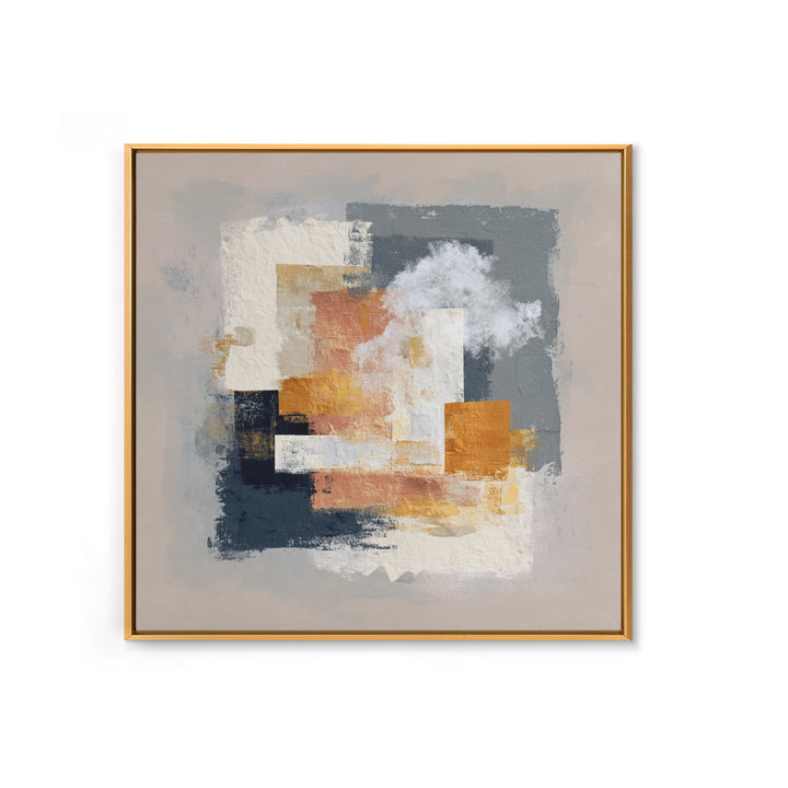 Large Statement Abstract Framed Canvas Print, Living Room Art, Home Decor, Living Room Decor, Abstract Art, Living, LIR-1x1-73