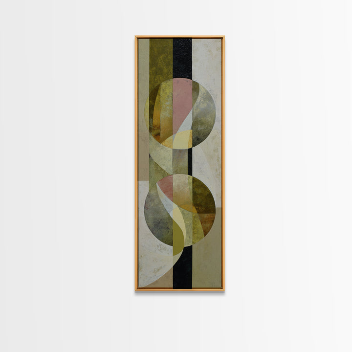 Abstract Organic Shapes Canvas Print, Living Room Art, Art Nouveau, Living Room Decor, Abstract Art, Living, Modern Wall Art, LIR-1x3-27