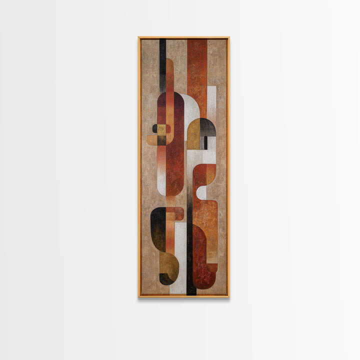Large Statement Abstract Canvas Print, Living Room Art, Mid Century Modern, Living Room Decor, Abstract Art, Living, LIR-1x3-85