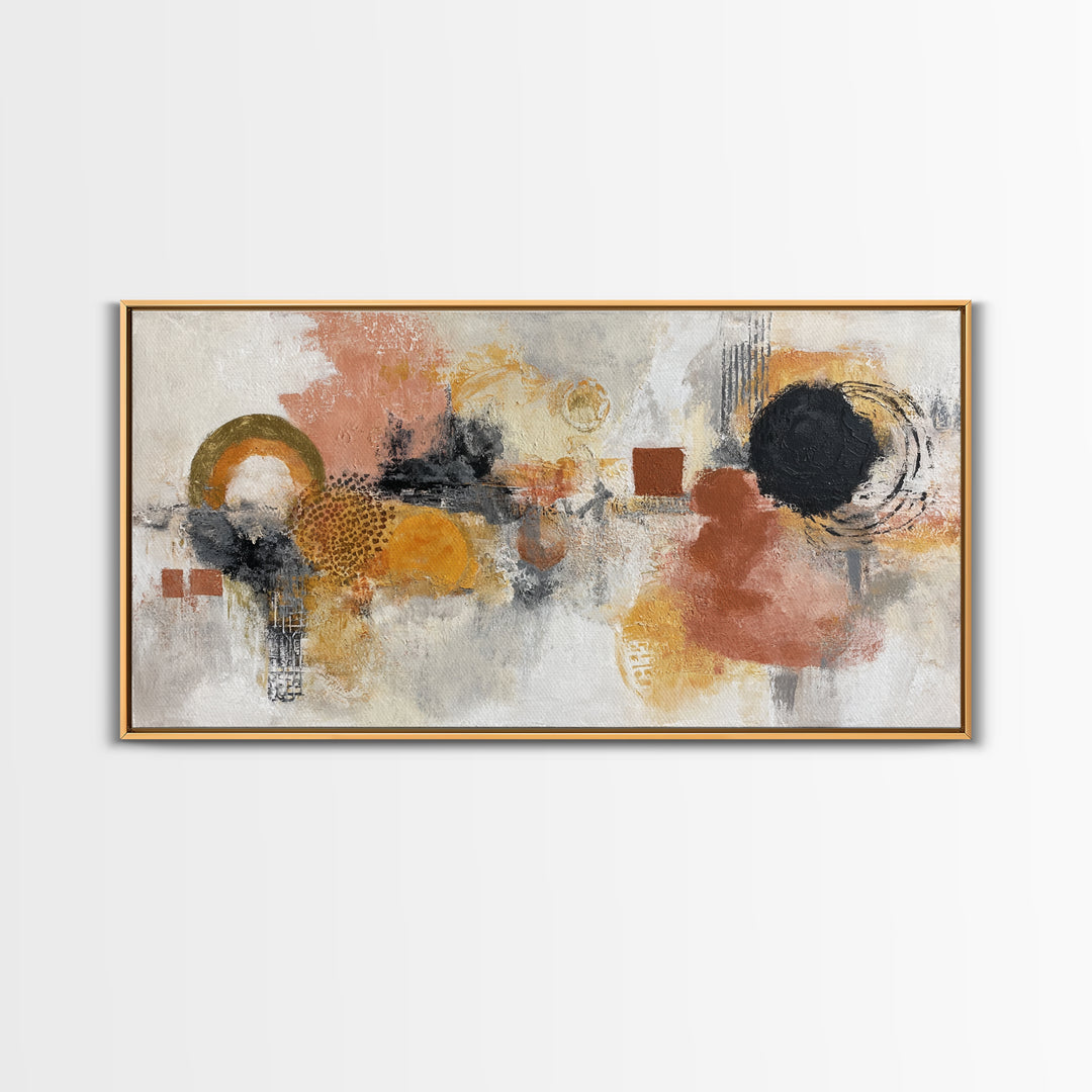 Large Statement Abstract Canvas Print, Living Room Art, New Home Gift, Living Room Decor, Abstract Art, Living, Gallery Decor, LIR-2x1-69