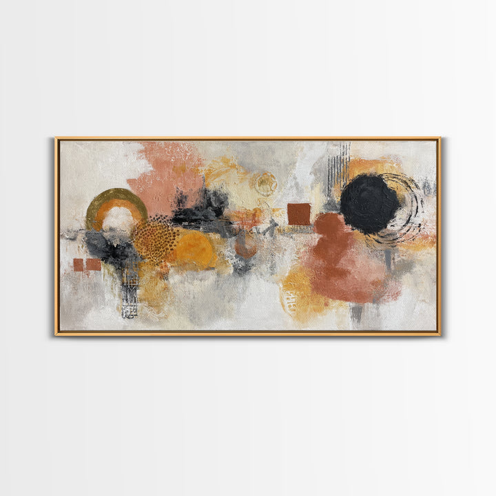 Large Statement Abstract Canvas Print, Living Room Art, New Home Gift, Living Room Decor, Abstract Art, Living, Gallery Decor, LIR-2x1-69