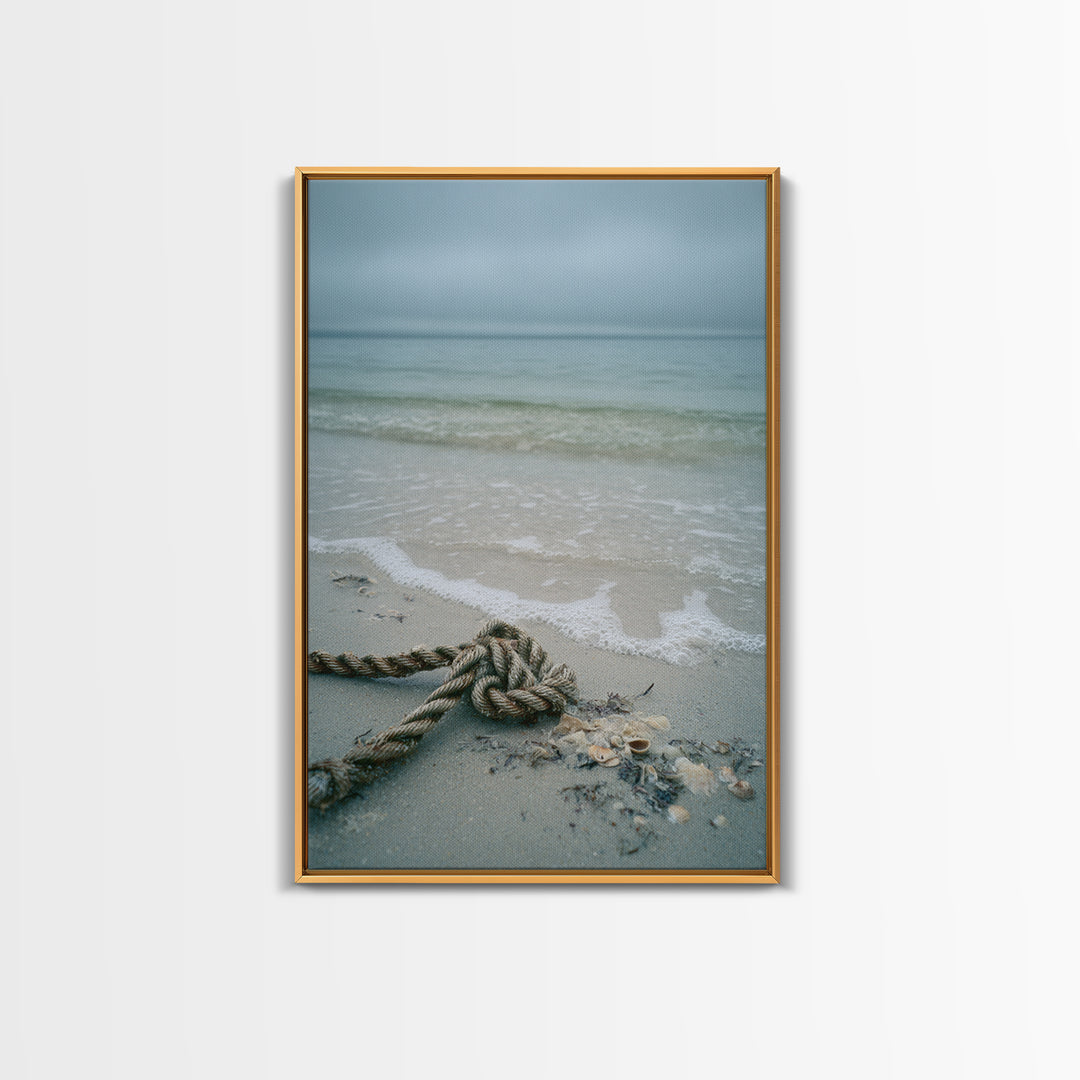 Moody Seascape for Dramatic Focal Point Canvas Print, Living Room Art, Wall Art, Living Room Decor, Oil Painting, Living, LIR-2x3-14