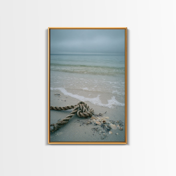 Moody Seascape for Dramatic Focal Point Canvas Print, Living Room Art, Wall Art, Living Room Decor, Oil Painting, Living, LIR-2x3-14