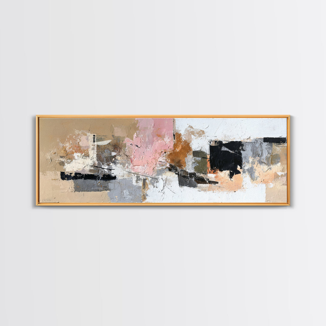 Large Statement Abstract Canvas Print, Living Room Art, 3 Piece Wall Art, Living Room Decor, Abstract Art, Living, LIR-3x1-65