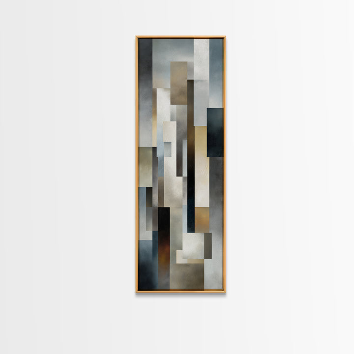 Balanced Geometric Forms Symbolizing Fairness Canvas Print, Law Office Art, Modern Decor, Office Decor, Fine Art, Counsel, LOA-1x3-17