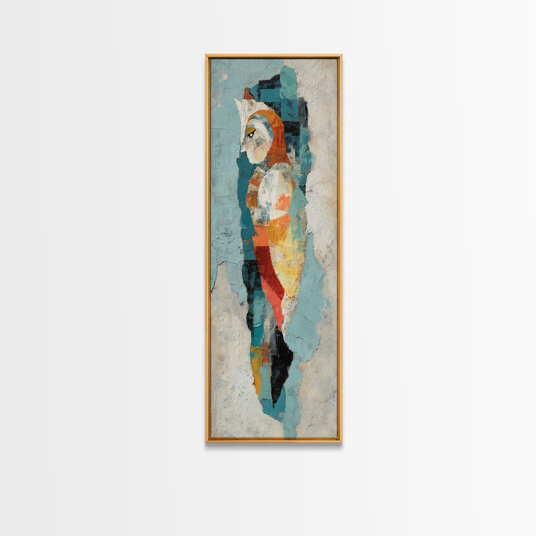 Architectural Arch and Column Abstraction Canvas Print, Law Office Art, Therapy Office Decor, Office Decor, Abstract Art, LOA-1x3-26