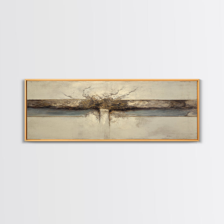 Architectural Arch and Column Abstraction Canvas Print, Law Office Art, Room Decor, Office Decor, Abstract Art, Counsel, LOA-3x1-30