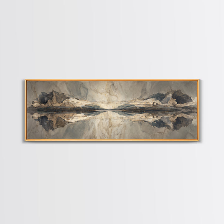 Marble Courthouse Column Study Without Building Scene Canvas Print, Law Office Art, Minimalist Decor, Office Decor, Counsel, LOA-3x1-43