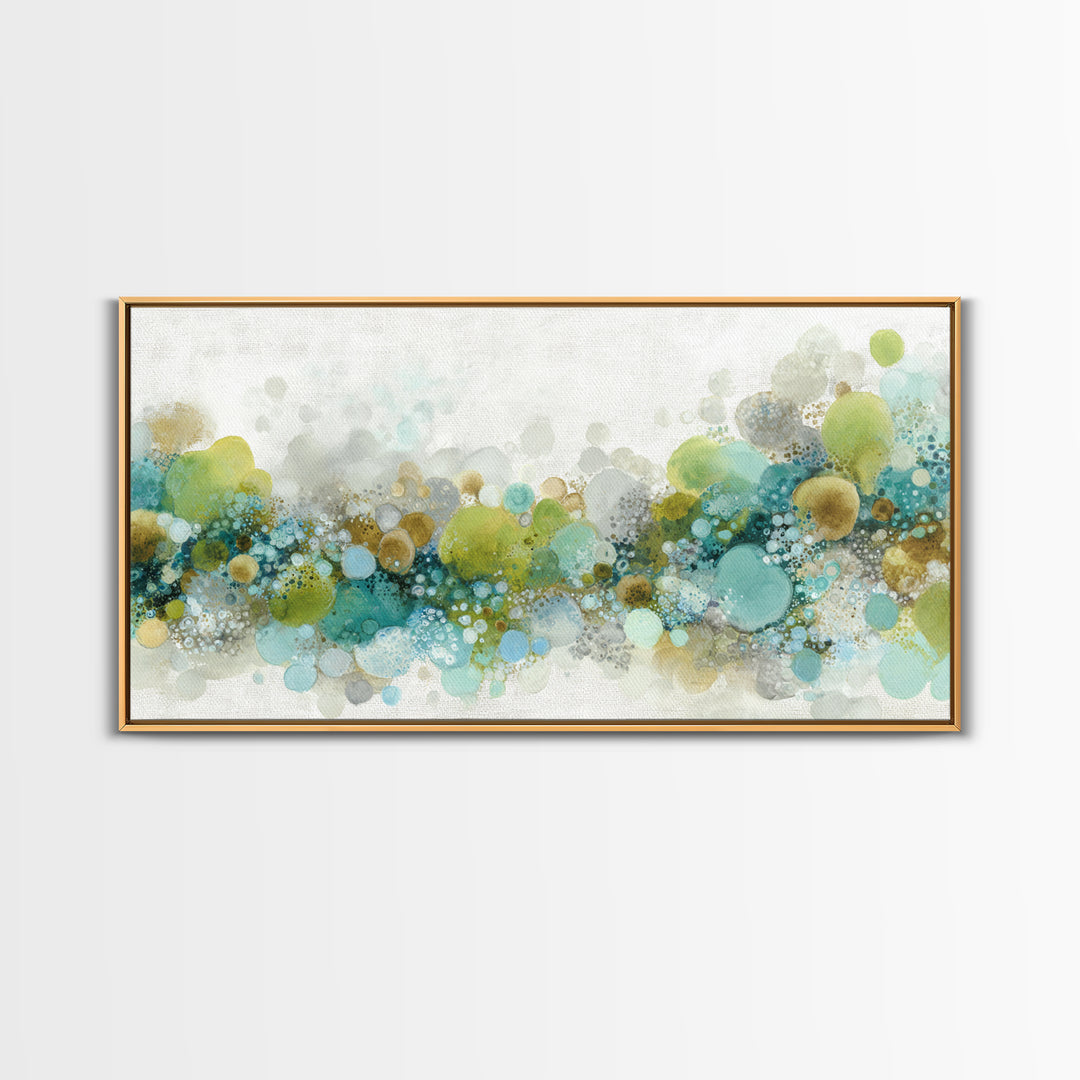 Abstract Suds and Bubbles Canvas Print, Laundry Room Art, Living Room Decor, Abstract Art, Clean, New Home Gift, LRA-2x1-66