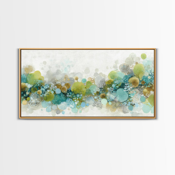 Abstract Suds and Bubbles Canvas Print, Laundry Room Art, Living Room Decor, Abstract Art, Clean, New Home Gift, LRA-2x1-66